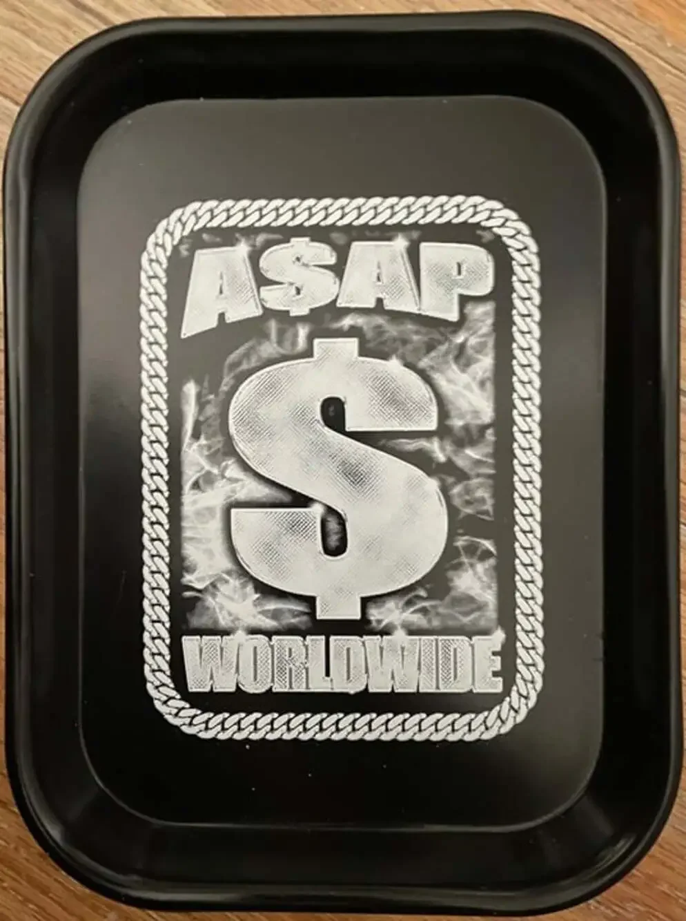 A$AP WORLWIDE Plastic Tray [New ] Smoke (Measures 1